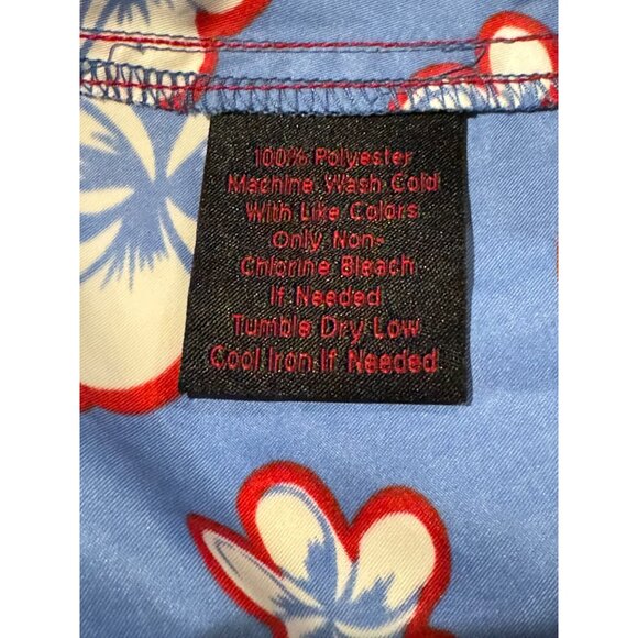 Aikane Surf Company Womens Skirt Blue With White Floral Size Medium - Picture 6 of 8